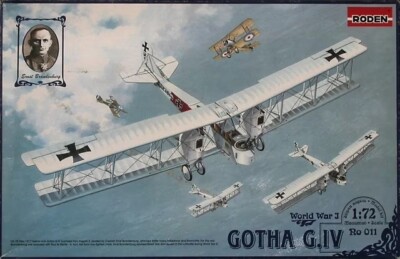 Roden 011 Maßstab 1:72 Gotha G.IV Erster Weltkrieg