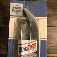 Rain Guards Window Vent Visor Shade For Suzuki Sidekick 1991 4pcs NOS Steel