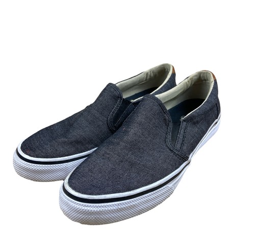 mens bass pilot boat slip shoes size 8 
