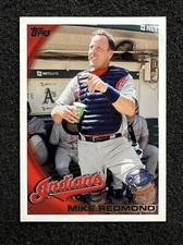 MIKE REDMOND #US-244 2010 Topps Update Series QTY Cleveland Indians