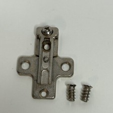 GRASS Cabinet Hinge Mounting plate Fits 1800-63 1000 Series Clip w/ Screws