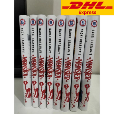 Monster Manga Full Set English Comic by Naoki Urasawa Volume 1-18 DHL EXPRESS