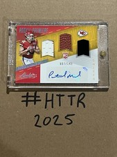 2017 Absolute Rookie Premiere Material Autos Patrick Mahomes /149 Auto RC Chiefs