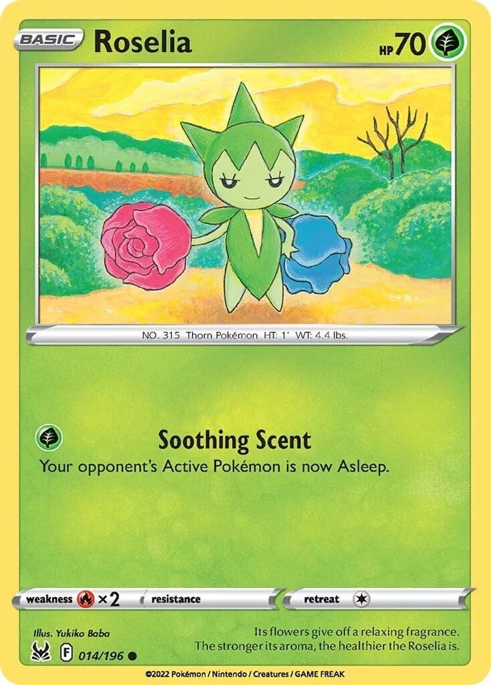 Roselia 014/196 Swsh11: Lost Origin