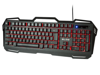 New 104 Keys Cold Metal Steel LED USB Wired Gaming PC Keyboard Computer 1199