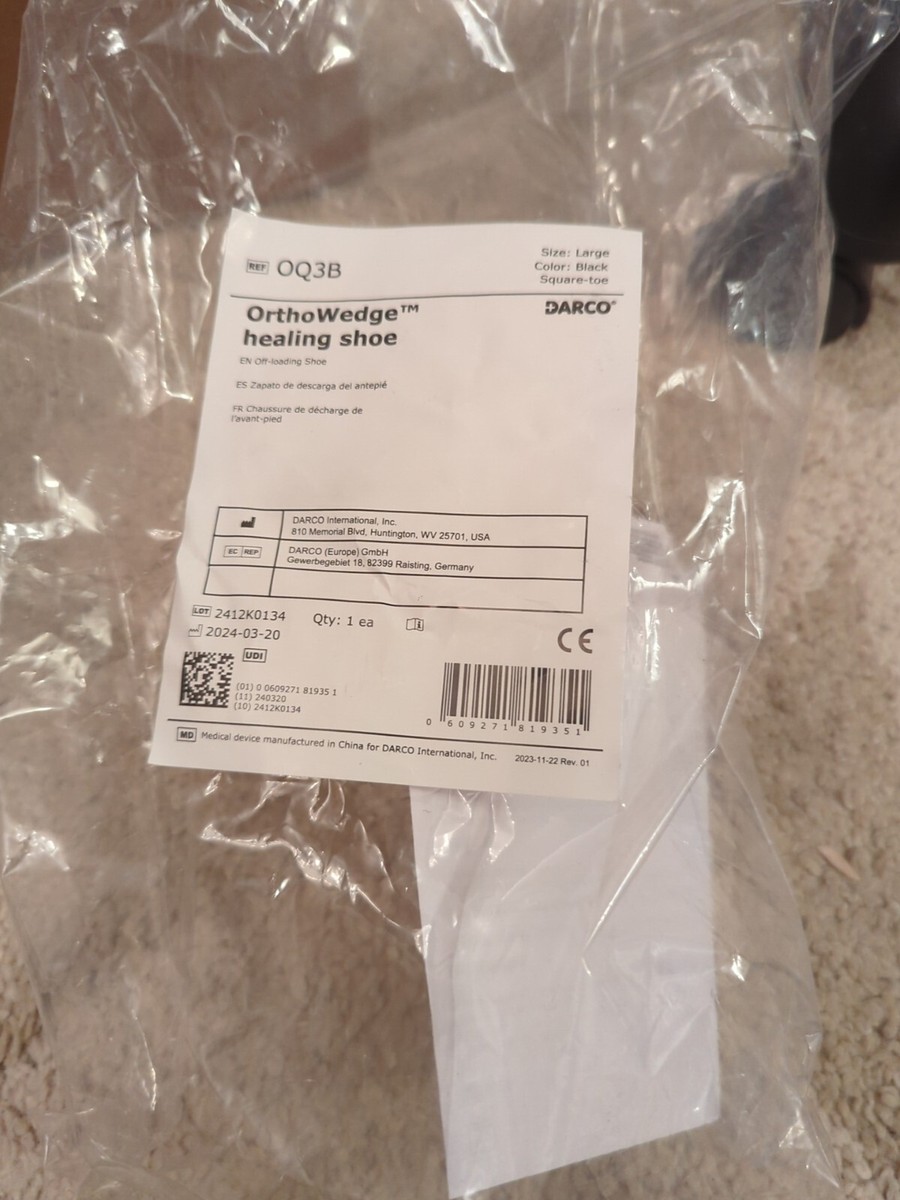 Darco OrthoWedge Off-loading Shoe Healing - Large NEW | eBay