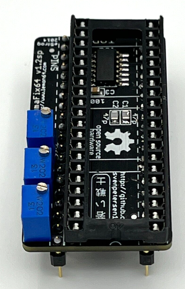 Commodore 64 LumaFix - Remove Vertical Banding Improve Video
