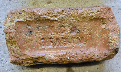 Vintage NCB Ziegel SEAHAM Zeche Bergmann Kohlebergbau Erinnerungsstücke kein Seeglas