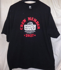 Rare CREW MEMBER White River Amphitheater WA Shirt 2022 Concert Series