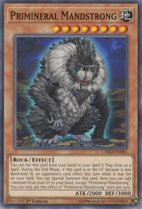 Primineral Mandstrong - CHIM-EN081 - Common - 1st Edition x3 - Near Mint