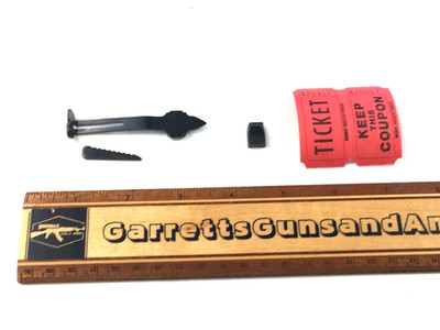 Factory Savage MK I .22 LR single shot front and rear rifle sight 425917