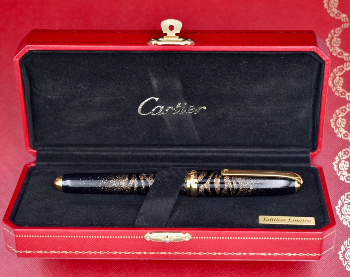 CARTIER Louis Cartier Dandy Limited Edition Fountain Pen 1847 Gold
