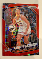 Kathryn Westbeld 2025 Panini Prizm WNBA #29 Red Pandora /199 Rookie RC
