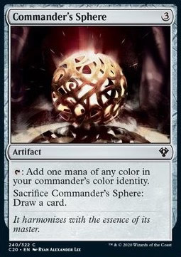 Magic/MTG Commander's Sphere C20-240 Common Englisch Neu