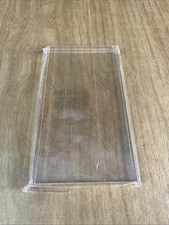 Solid Clear Acrylic Rectangle Block Display Base Stamp 3x5.5” New