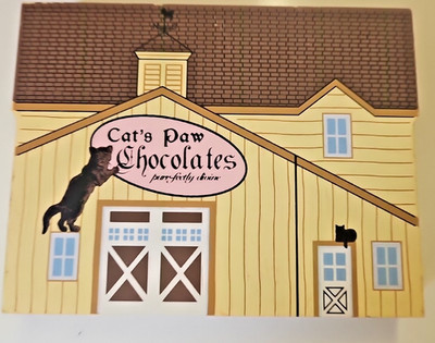 The Cat's Meow: Chocolate Barn: Advertising Barn Series - 2002 A21