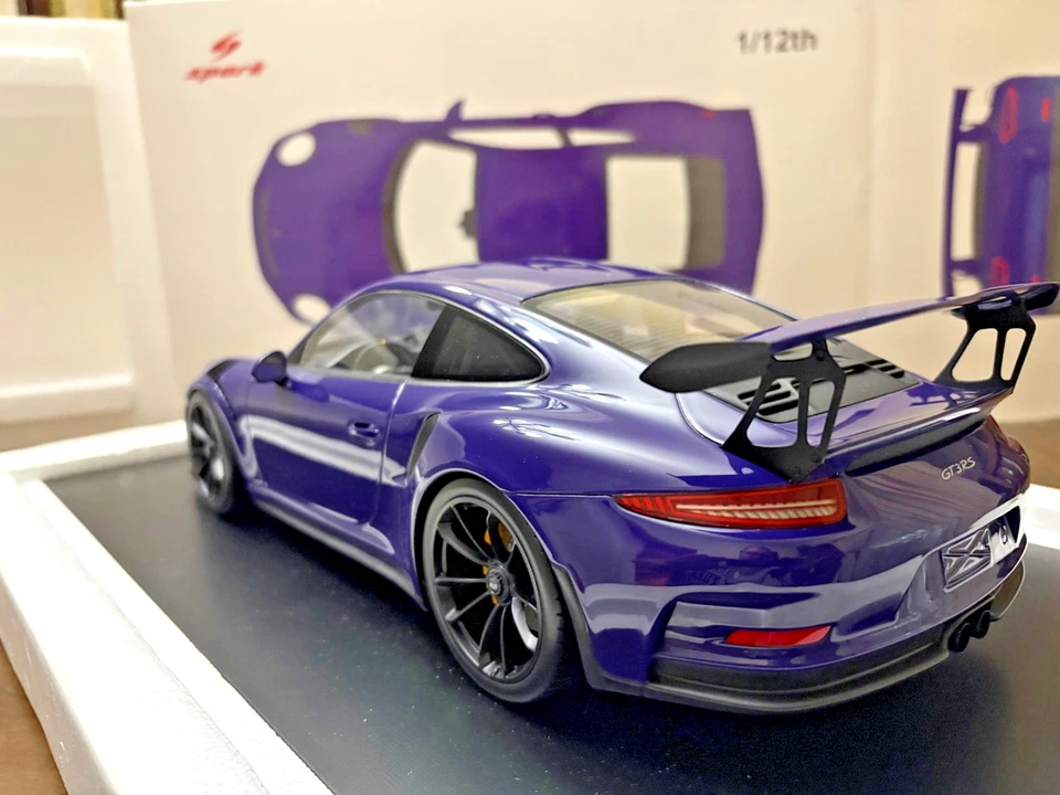 1/12 Porsche 911 991 GT3 RS  Ultra Violet/Purple Spark  12S010 * Very Rare * - Image 3 of 4
