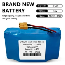 10S2P 36V 4.4Ah Brand New Li-Ion Battery For Hoverboard Scooter Balance Board