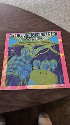 Dave Dee, Dozy, Beaky, Mick & Tich : Greatest Hits Fontana LP 1967 Mono w Inner
