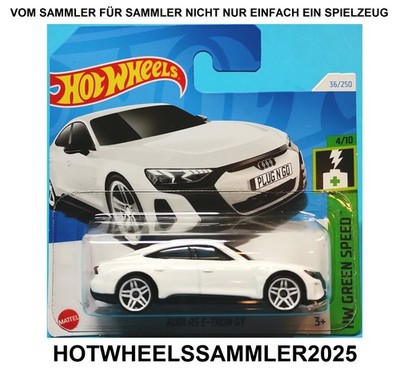 HOT WHEELS ''AUDI RS E-TRON GT'' HW GREEN SPEED OVP UNGEÖFFNET ANSEHEN! 