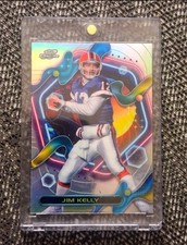 2024 Topps Chrome Jim Kelly #259 Refractor Composite Buffalo Bills 