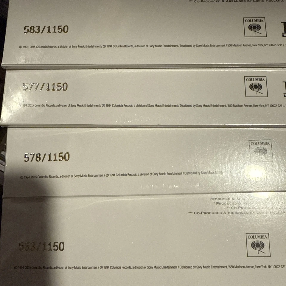 Vinyl Gold Numbered LP Merry Christmas Mariah Carey Limited NEW RARE SHIPS NOW! - Image 2 of 2