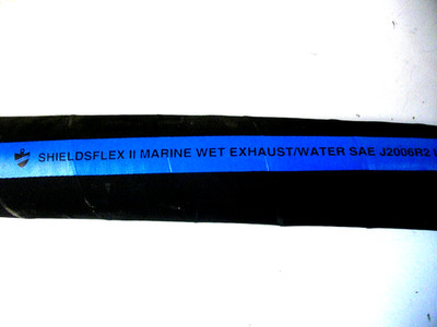 Shields Shieldsflex 2 Wet Exhaust Water Hose with Wire 2'' X 58'' Long 250-2000