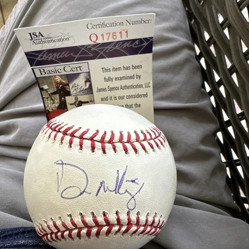 Don Mattingly Autographed Baseball JSA Certified