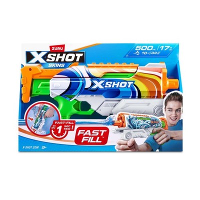 Zuru Wasserpistole X-Shot Skins Hyperload Water Fast Fill  Spielzeug