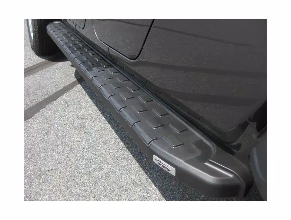 Romik REC-T Black Running Boards Fit Dodge Ram Crew Cab — 第 4/4 张图片