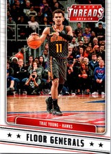 2018-19 Panini Threads #4 Trae Young Floor Generals