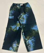 NUOVI pantaloni cargo Adidas Y-3 Yoshi Yamamoto stampa all over taglia larga uomo small