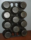 Vintage Griswold Cast Iron No. 10 Popover Muffin Pan 948 Erie PA. USA - 11 Cup