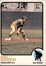 1973 Topps #456 Dick Green Near Mint