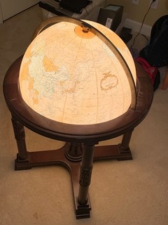 Replogle 20 Inch Diameter Heirloom Globe Lighted