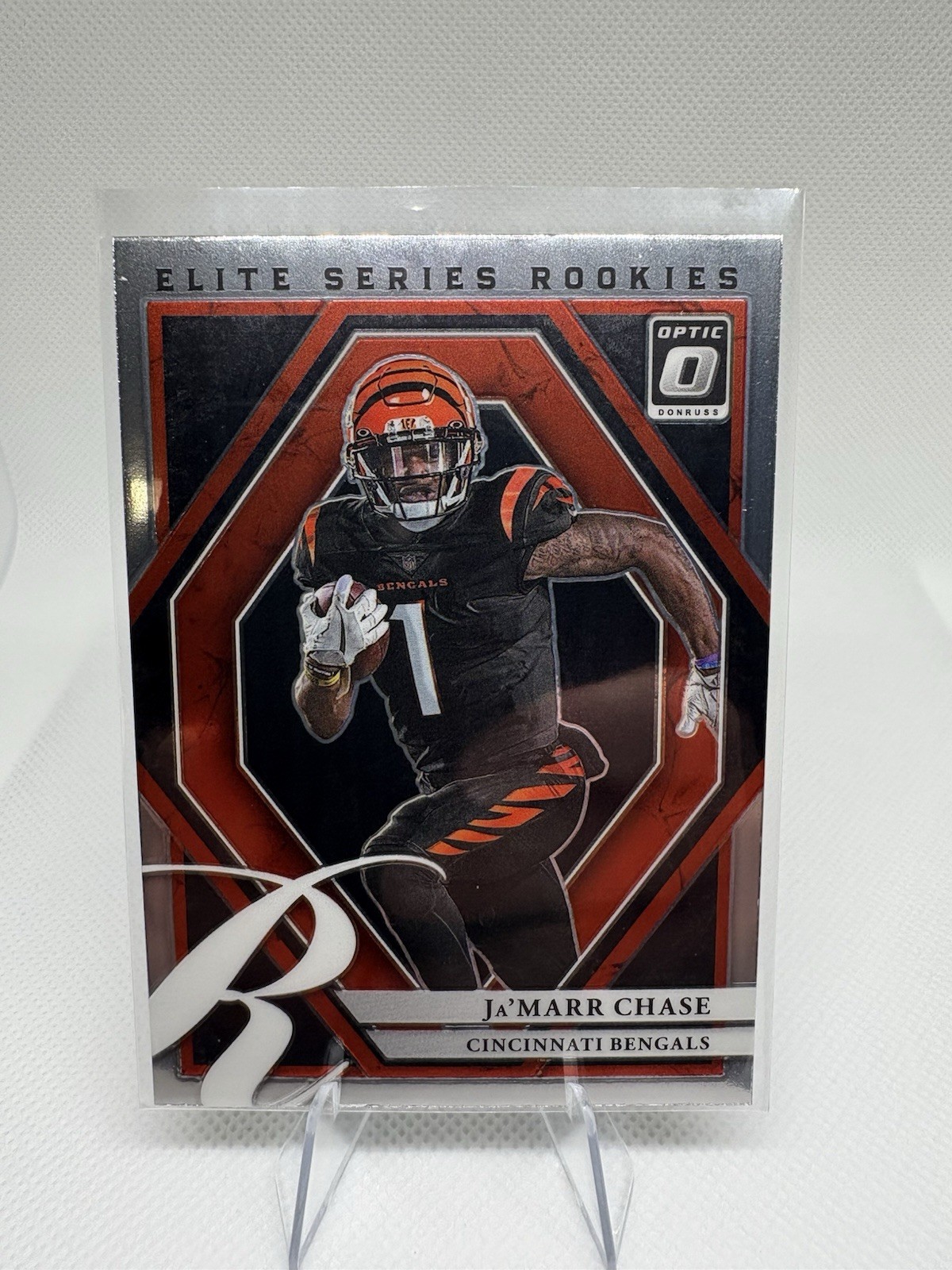 2021 Panini Donruss Optic - Elite Series Rookies Ja'Marr Chase #ESR-7 (RC)