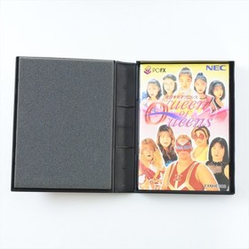 PC FX QUEEN OF QUEENS Japan Joshi Prowrestling PC FX Boxed 0926 pf