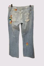 TRUE BLOOD Hero AMY's JEANS Screen Show Embroidered Wardrobe LIZZY CAPLAN W30x30