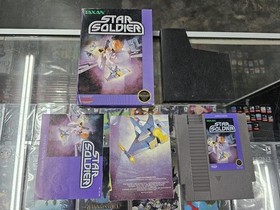Star Soldier (Nintendo NES, 1988) CIB Complete Game Manual Box Poster Authentic