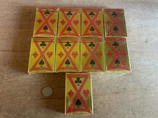 Remembrance Playing Cards Factory Sealed Vtg Lot 9 Decks Bridge Marshall