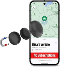 Discreet Magnetic GPS Tracker for Vehicles - Free Tracking, Real-time Updates