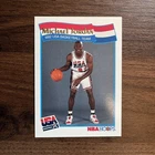 1991-92 CENTERED NBA Hoops #55 Michael Jordan Team USA Olympic Basketball Card