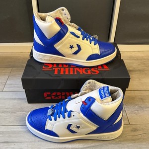 ? 2025 Stranger Things x Converse Weapon Hi “Laser Blue” 10.5M Stranger Things Converse | eBay main image 4