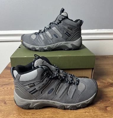 KEEN Women's Headout Waterproof Hiking Boots Shoes Gray, Size 10 - Image 1 of 4