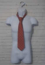 Men's Geoffrey Beene Multicolor Patterned Silk Neck Tie, 3.5 X 59