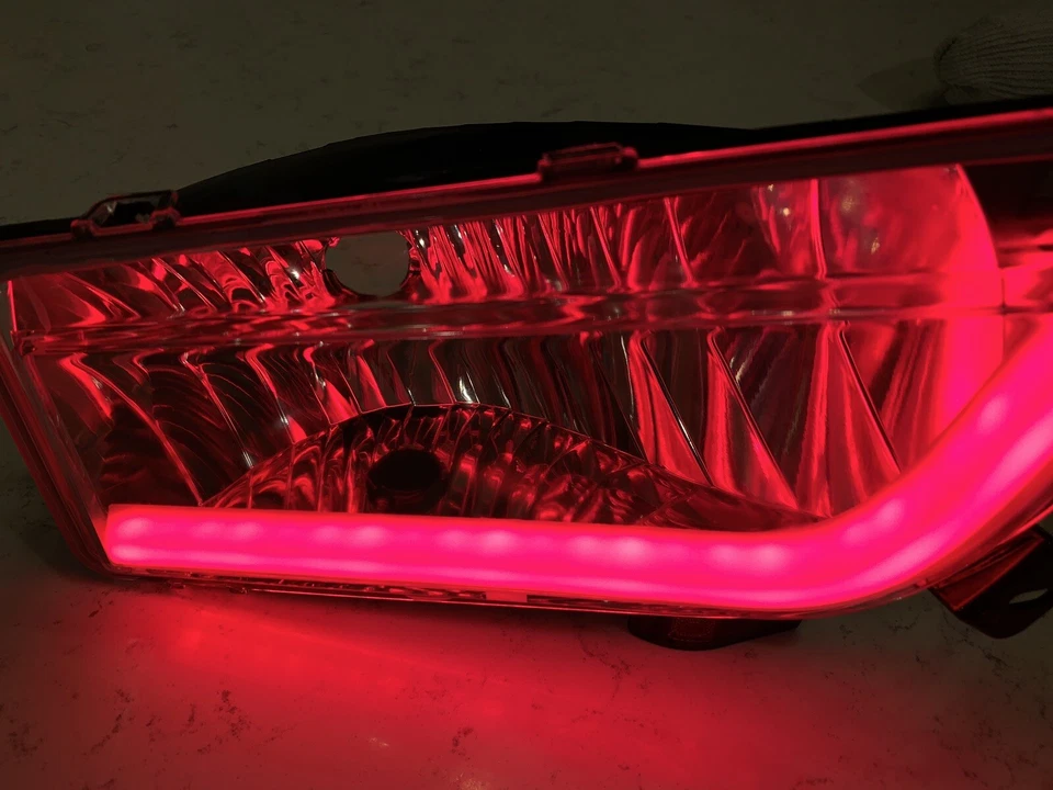 POLARIS  -NEW POLARIS GENERAL 1000 PAIR RED ANGEL EYE Headlight Housings  16-20 - Image 4 of 4