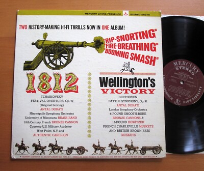 SRD-19 Antal Dorati  1812 Overture Wellington's Victory Mercury Living Stereo EX