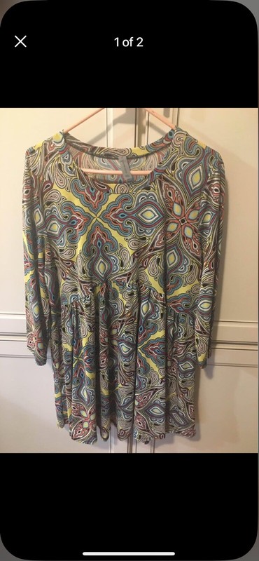 Ladies Honeyme Curvy Top Size XXL NWOT