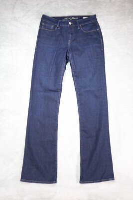 Women's Mavi Jeans Molly Mid-Rise Classic Boot Dark Blue Jeans Fits 29x32
