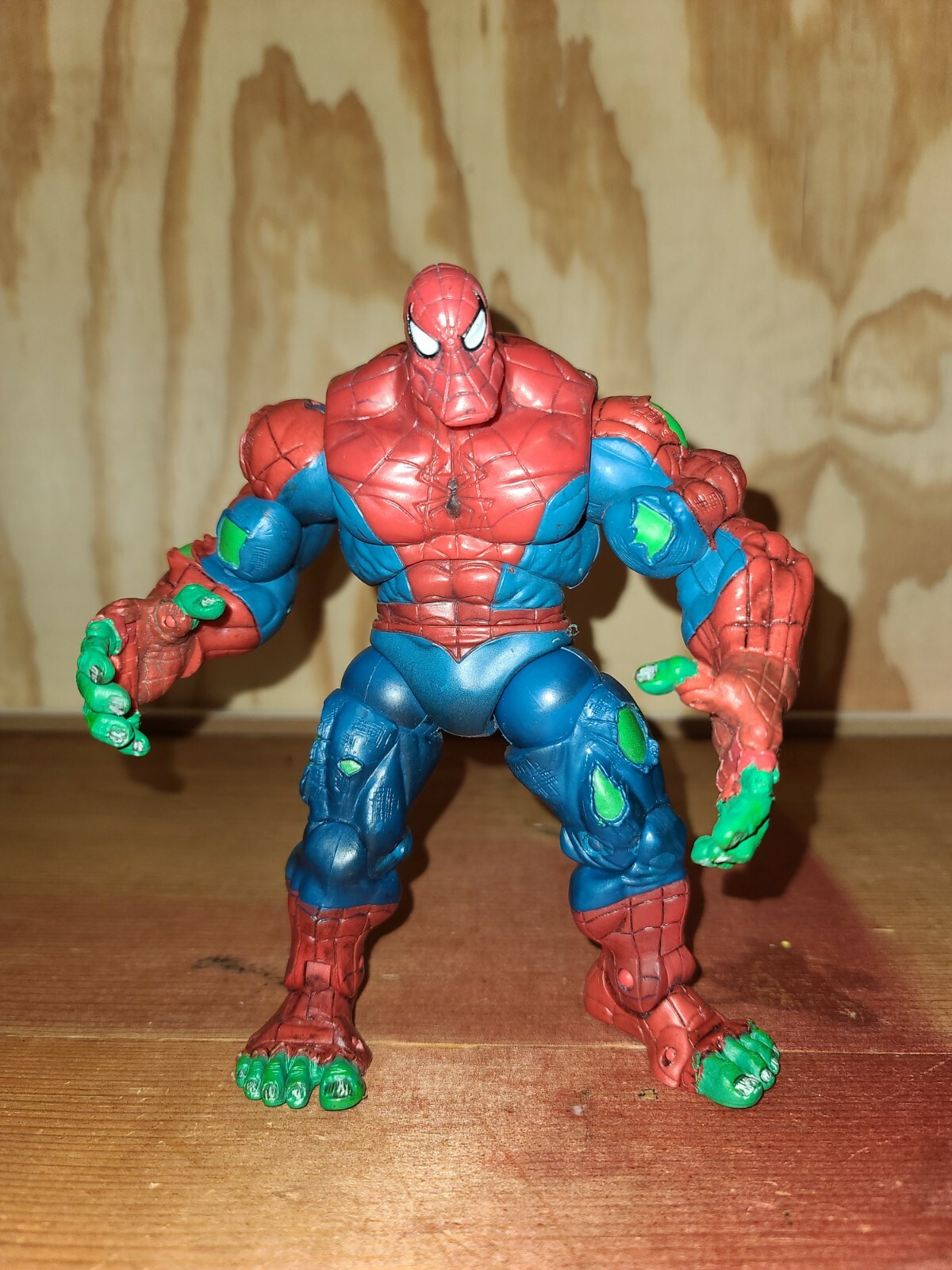 spider hulk toy biz